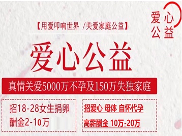 巴楚捐卵助孕生子 爱心志愿者招募